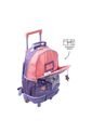 Morral Con Ruedas Para Niña Star Cat M Morado de Totto