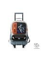 Maleta Para Niño Con Ruedas Gemini Mediano Naranja de Totto