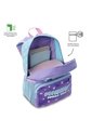 Morral Para Niña Minnie Mediano Morado Con Corazones de Totto