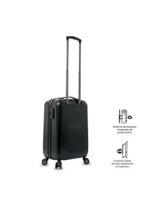 Maleta De Cabina 360 Star Wars Dark Side 10 Kilos Negro