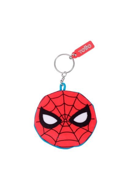 Llavero De Spiderman De Moda Rojo