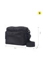Bolso Para Mujer Amsu 2.0 Crossbody Negro de Totto