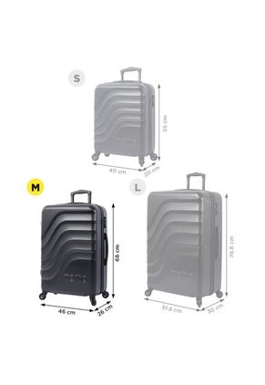 Maleta De Viaje 360° Bazy Mediana