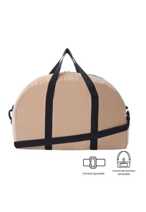 Tula Maleta Plegable Branel Liviana Grande Durazno