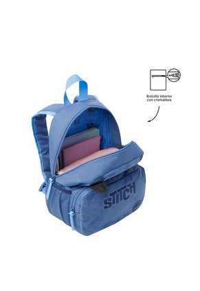 Morral Unisex Stitch Pequeño Azul