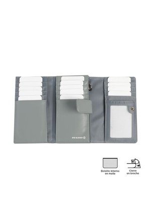 Billetera Style Don Con RFID Blocker Gris