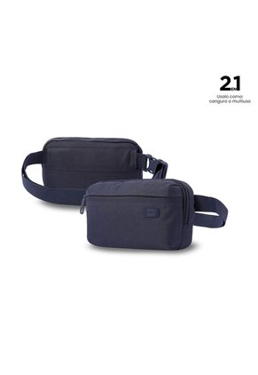 Riñonera Hombre Riva Mediana Color Azul
