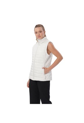 Chaqueta Acolchada 2 En 1 Para Mujer Chalina Blanca