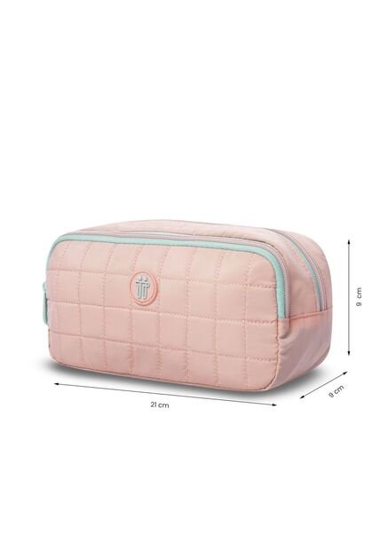 Cartuchera Escolar Mediana Para Niña Quilty Orange Naranja