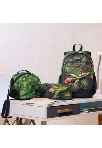 Combo Escolar Morral Explorer Ship + Lonchera Y Cartuchera Totto