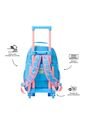 Morral Con Ruedas Para Niña Llama M Azul de Totto