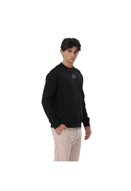 Buzo Para Hombre Cuello Redondo Vess Negro