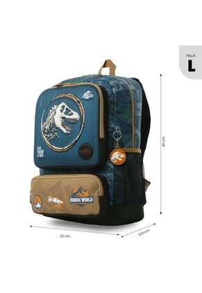 Morral Para Niño Jurassic World Territory Grande Azul