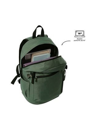 Morral Universitario Porta PC 16" Mina Verde Hombre