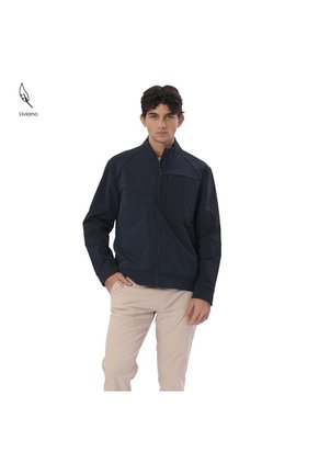 Chaqueta Casual Para Hombre Galicya Azul