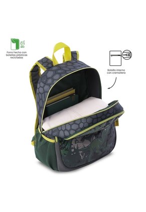 Morral Escolar Para Niño Dinoroarr Walt Mediano