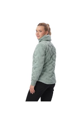 Chaqueta Acolchada Para Mujer Bab Verde