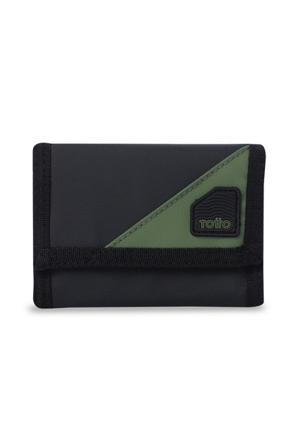 Billetera Para Hombre Contrast Can Con RFID Blocker Negra