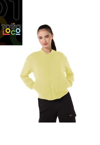 Chaqueta Para Mujer Cobra Amarilla Totto