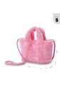 Bolso De Peluche Para Niña Fluffy Rosado de Totto