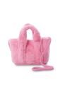 Bolso De Peluche Para Niña Fluffy Rosado de Totto