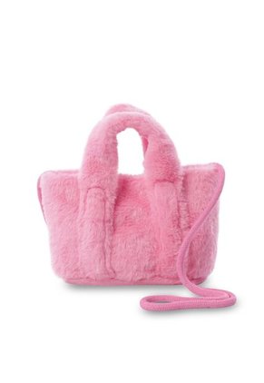 Bolso De Peluche Para Niña Fluffy Rosado