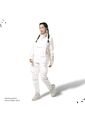 Chaqueta Unisex Trek Blanca Tipo Pullover de Totto