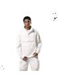 Chaqueta Unisex Trek Blanca Tipo Pullover de Totto