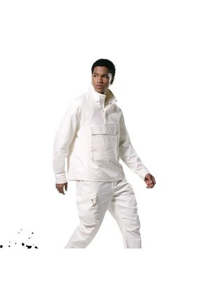 Chaqueta Unisex Trek Blanca Tipo Pullover