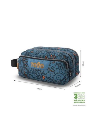 Cartuchera Multiuso Agapec Grande Azul Hombre