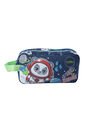 Cartuchera Escolar Grande Para Niño 2 Cuerpos Panda Space Azul de Totto