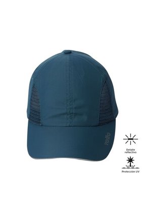 Gorra Beisbolera Ciclyng Con Filtro UV Azul