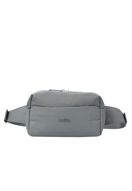 Riñonera Para Hombre Dual 2 Gris