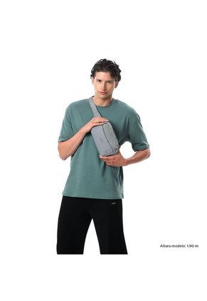 Riñonera Para Hombre Dual 2 Gris