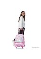 Maleta Para Niña Con Ruedas Magic Spark Grande Rosado de Totto