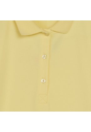 Camisa Polo Chechi Para Mujer Amarilla