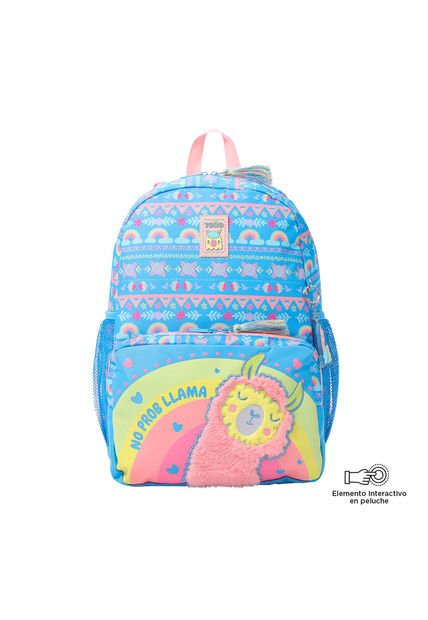 Morral Para Niña Llama L Azul