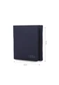 Billetera Hombre Wood 2 Grande Con RFID Blocker Azul de Totto