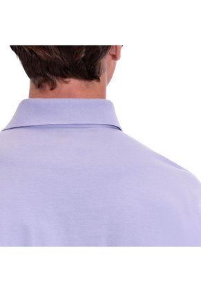 Camiseta Tipo Polo En Jersey Para Hombre Totto Morada Mkp