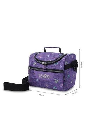 Lonchera Térmica Para Mujer Pizarra Mediano Morada