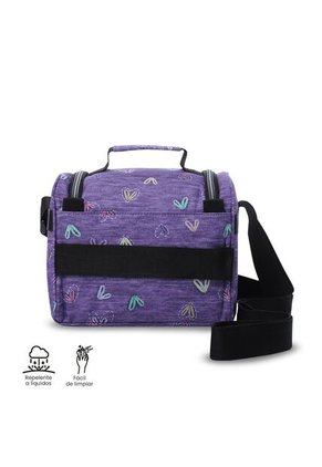 Lonchera Térmica Para Mujer Pizarra Mediano Morada