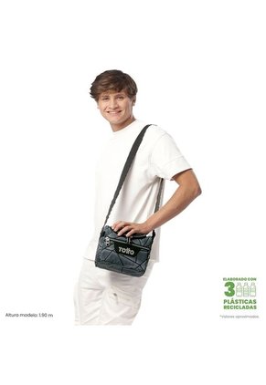 Lonchera Térmica Para Hombre Pizarra Mediano Gris