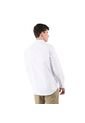 Camisa Para Hombre Ml Porter Solid Blanca de Totto