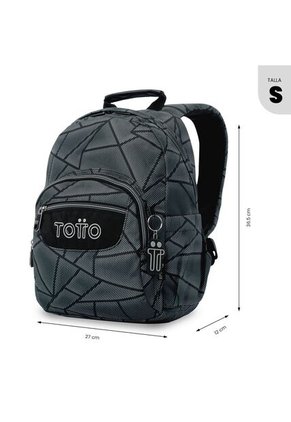 Morral Juvenil Tempera Pequeño Gris