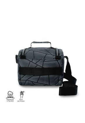 Lonchera Térmica Para Hombre Pizarra Mediano Gris