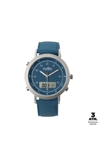 Reloj Análogo Digital Field Color Azul Totto