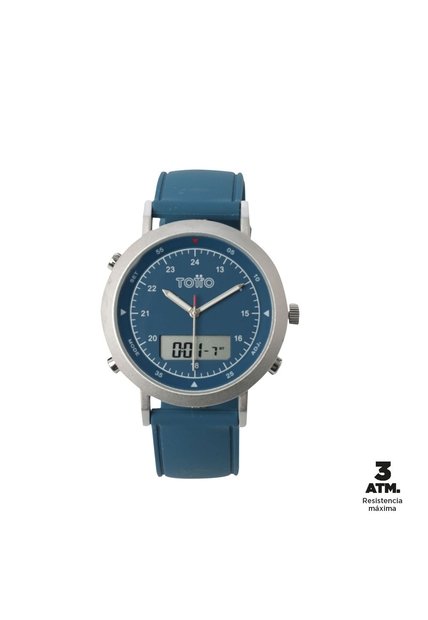 Reloj Análogo Digital Field Color Azul