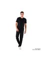 Camiseta Para Hombre Manne Negra de Totto