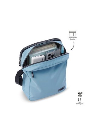 Bolso Cruzado Urbana Retro Azul Totto