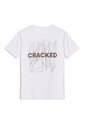 Camiseta Estampada Para Hombre Primen Blanca de Totto